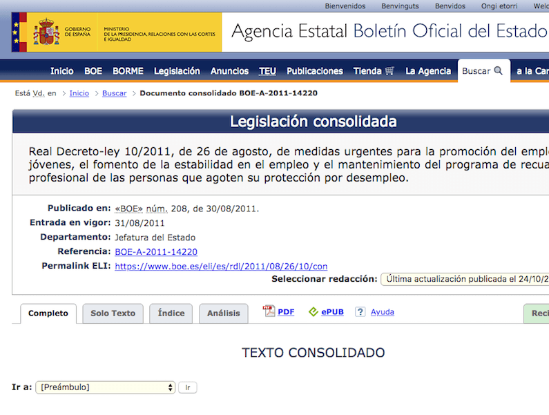 El contrato de formación y aprendizaje tras el RD Ley 10/2011