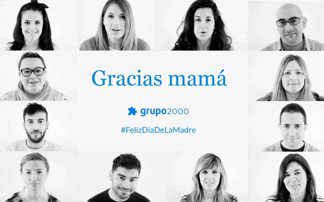 El equipo de Grupo2000 participa en una felicitación muy especial