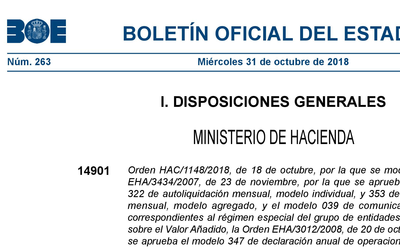 Ya es oficial, el modelo 347 se presenta en Febrero según el BOE