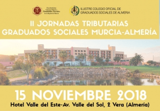 II Jornada Tributaria Murcia y Almería en las que colaboramos