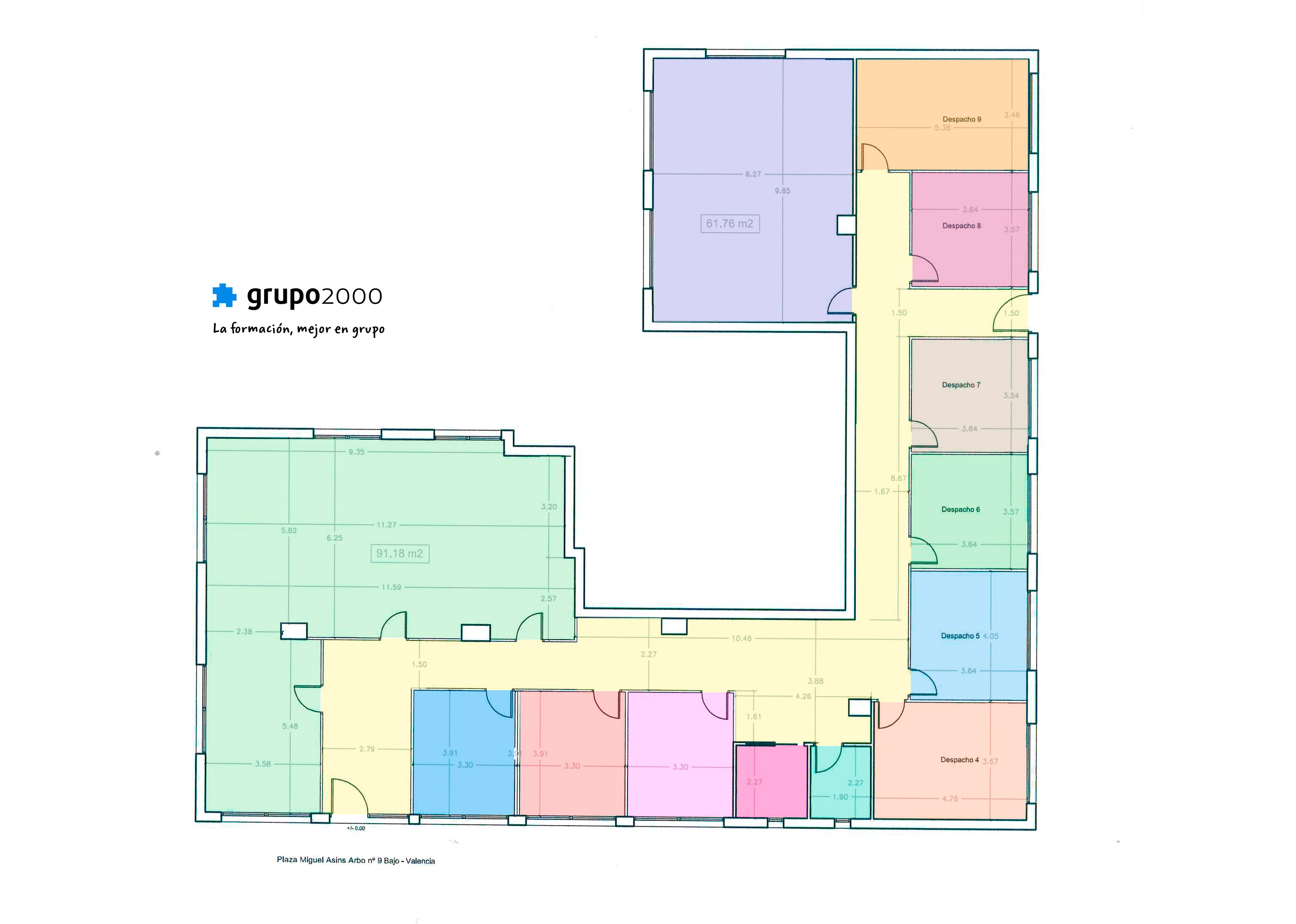 Plano del centro
