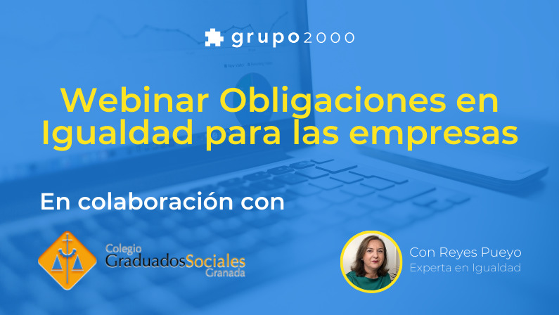 Webinar Obligaciones de Igualdad en colaboración con COGS Granada