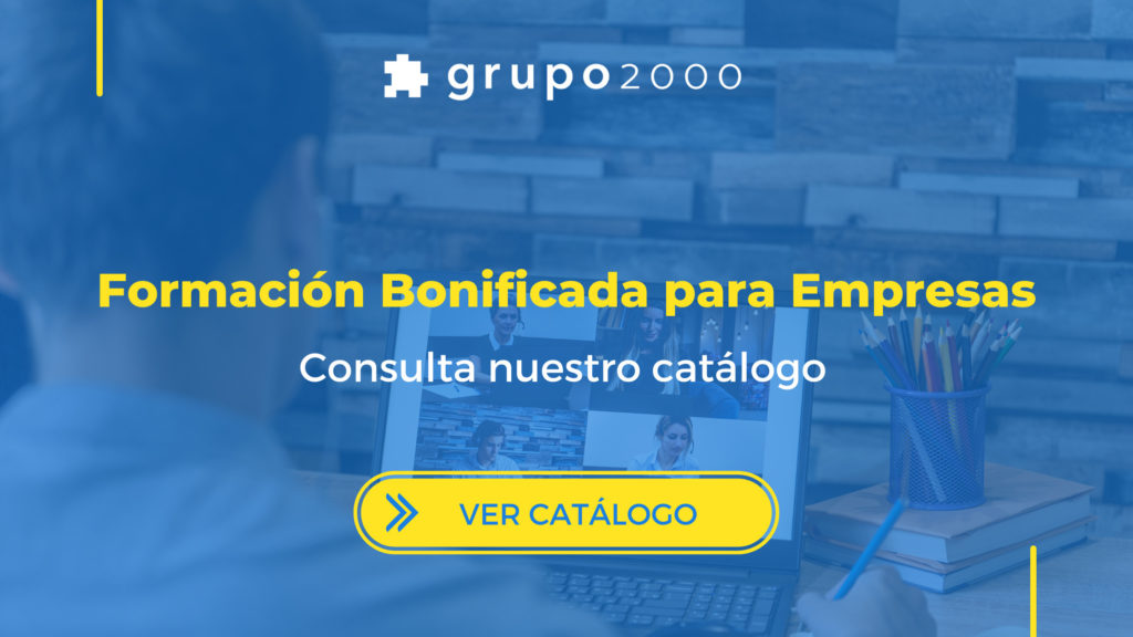 Formación bonificada para empresas de Grupo2000