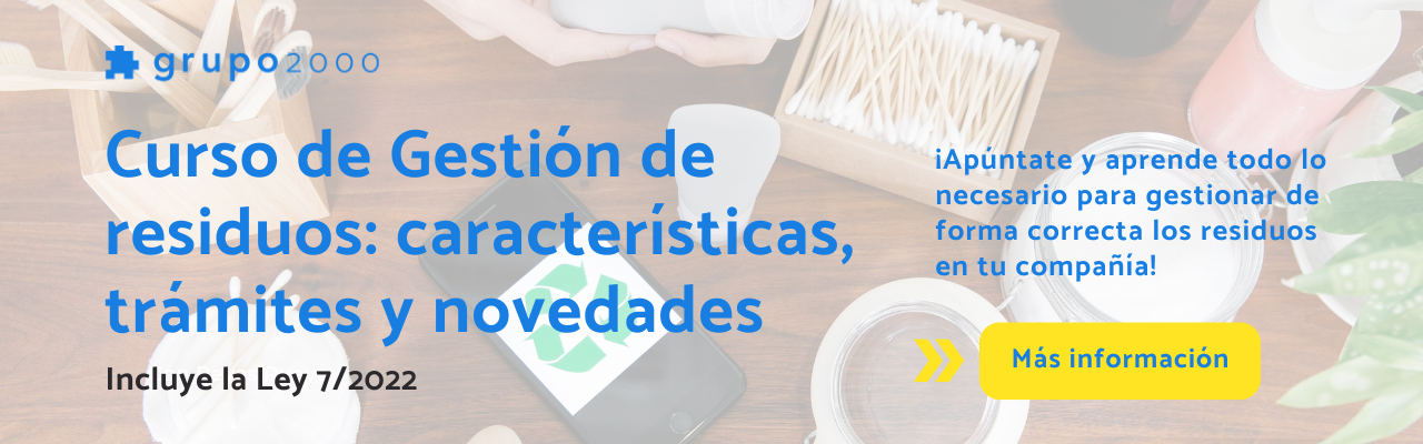 Banner Curso De Gestion De Residuos Version Movil Grupo2000