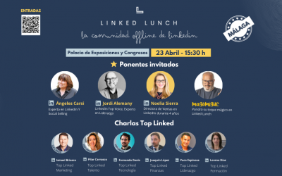 Grupo2000 patrocina Linked Lunch, el evento de la comunidad offline de LinkedIn en Málaga