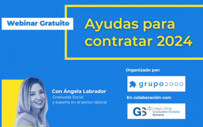 Webinar Ayudas para contratar 2024 en colaboración con CGS Almería