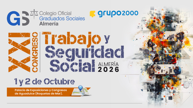Grupo2000 patrocina el XXI Congreso de Trabajo y Seguridad Social de CGS Almería