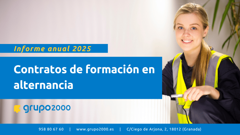 Publicamos el informe anual 2025 del contrato de formación