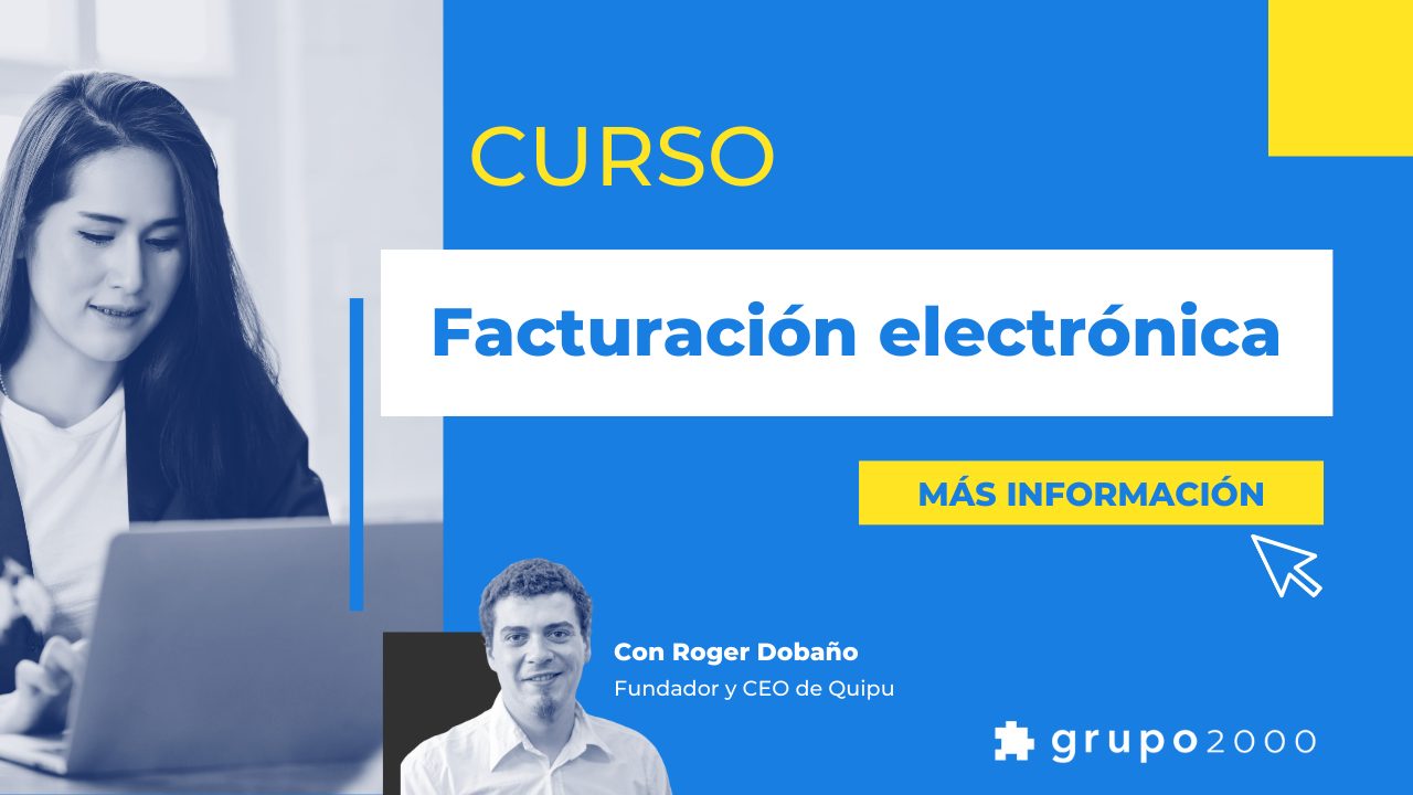 Curso de Facturación Electrónica Grupo2000