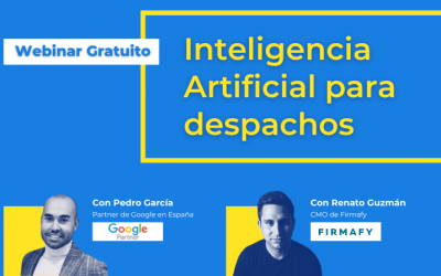 Webinar Inteligencia Artificial para despachos