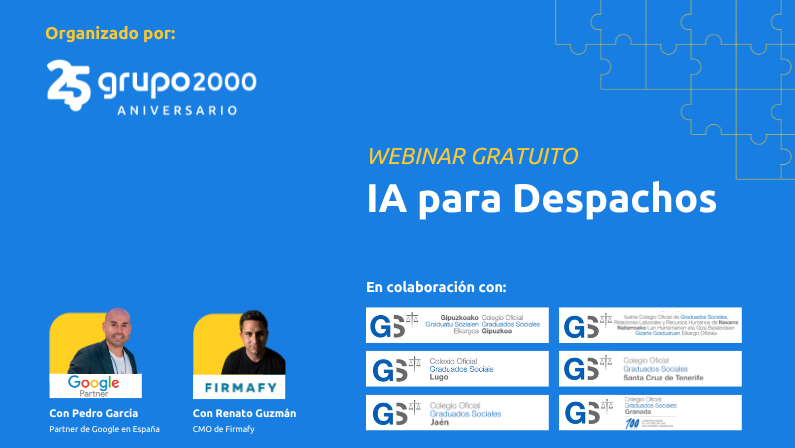 Webinar Inteligencia Artificial para despachos