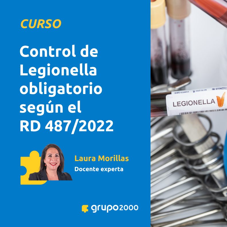 Curso Control De Legionella Obligatorio Segun Rd 487 2022 Grupo2000 Curso Control De Legionella Obligatorio Segun Rd 487 2022 Grupo2000