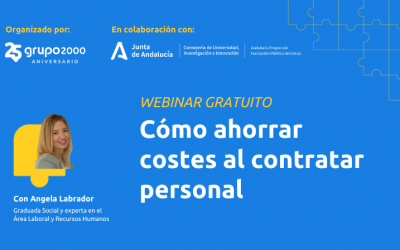 Webinar Cómo ahorrar costes al contratar personal