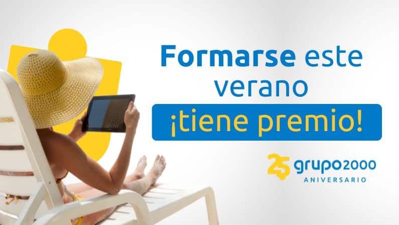 Cursos de verano 2025 con regalo: elige una Masterclass gratis al matricularte