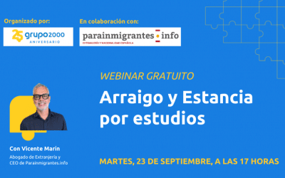 Webinar Arraigo y Estancia por estudios