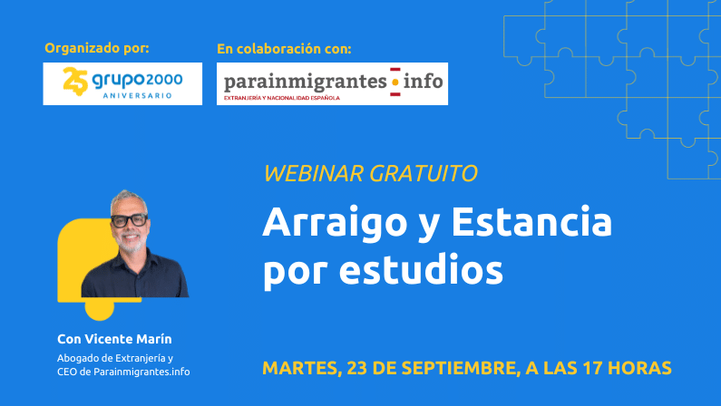 Webinar Arraigo y Estancia por estudios