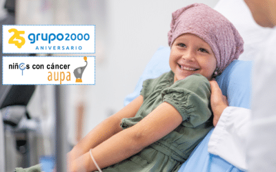 Grupo2000 colabora con Aúpa para ayudar a familias de niños con cáncer