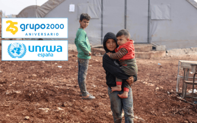 Grupo2000 colabora con UNRWA para ayudar a la población refugiada palestina