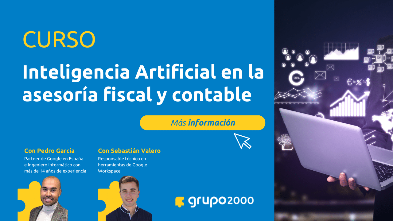 Banner Curso Inteligencia Artificial En La Asesoria Fiscal Y Contable Grupo2000