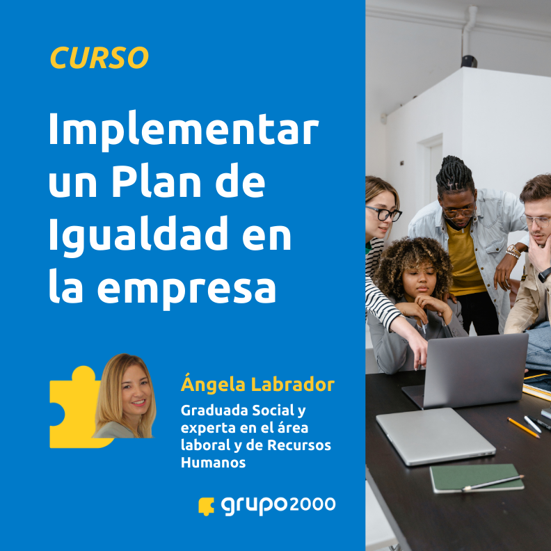 Curso Implementar Un Plan De Igualdad En La Empresa Grupo2000