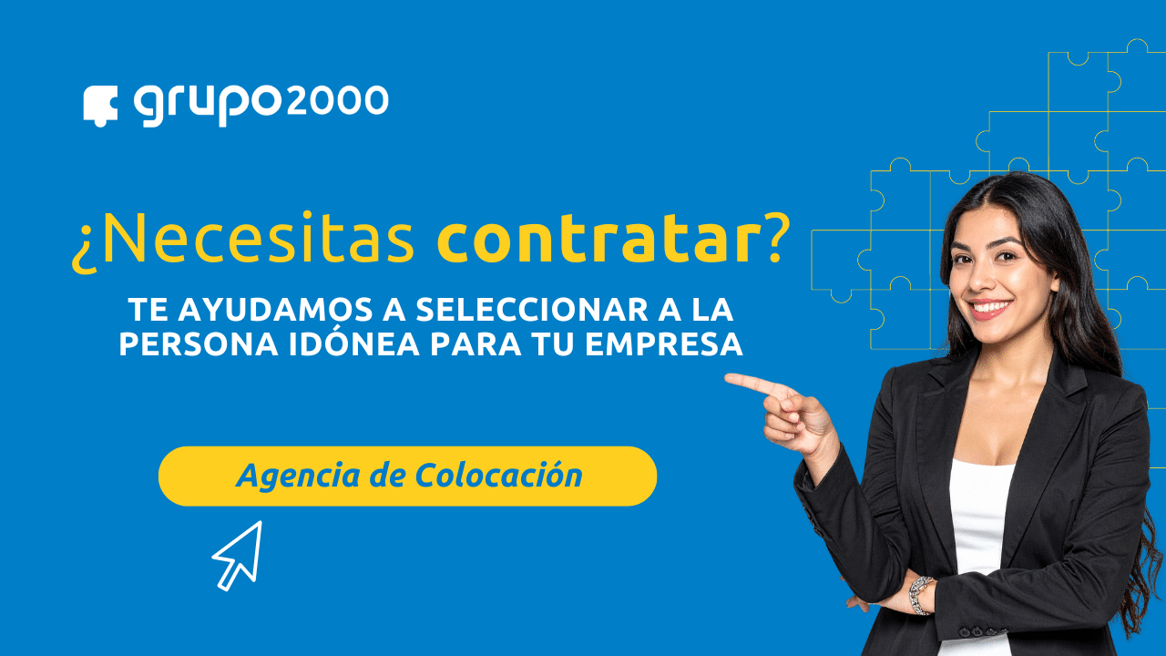 Banner Agencia de Colocacion Grupo2000