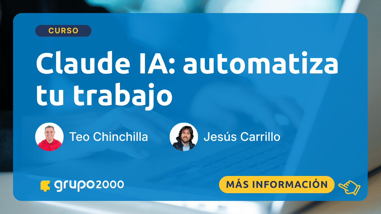 Banner Curso de Claude IA: automatiza tu trabajo