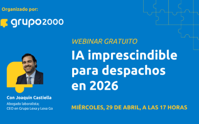 Webinar IA imprescindible para despachos en 2026