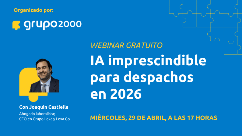Webinar IA imprescindible para despachos en 2026