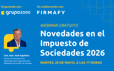 Webinar Novedades en el Impuesto de Sociedades 2026