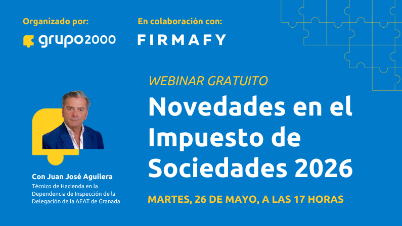 Webinar Novedades en el Impuesto de Sociedades 2026