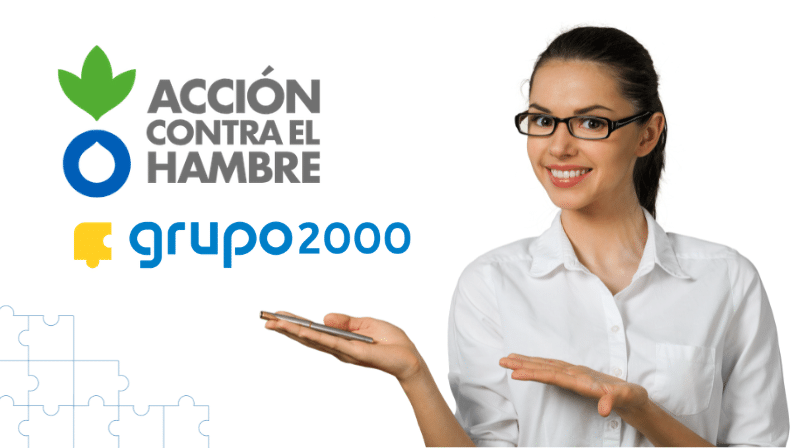 Grupo2000 y Acción contra el Hambre firman un acuerdo para impulsar el empleo joven en España