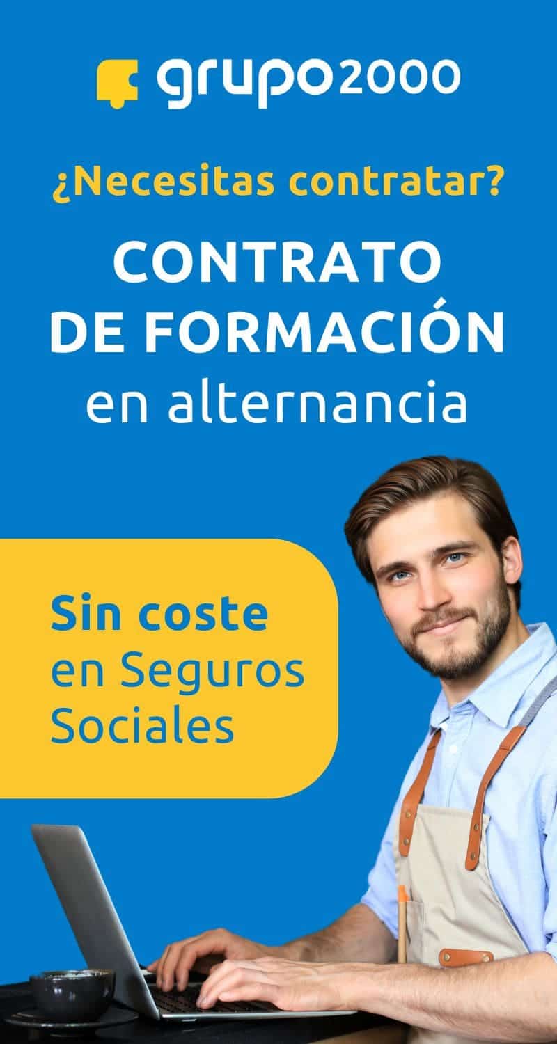 Necesitas Contratar Contrato De Formacion Grupo2000