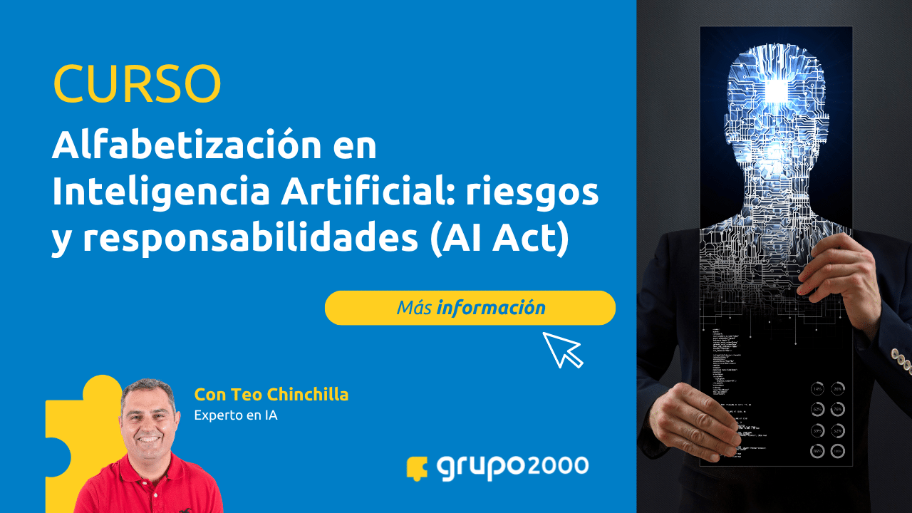 Banner Curso de Alfabetización en IA
