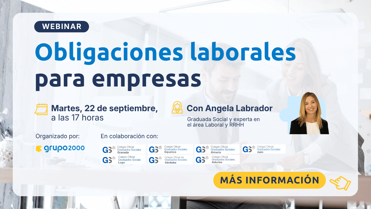 Banner Webinar Obligaciones laborales para empresas