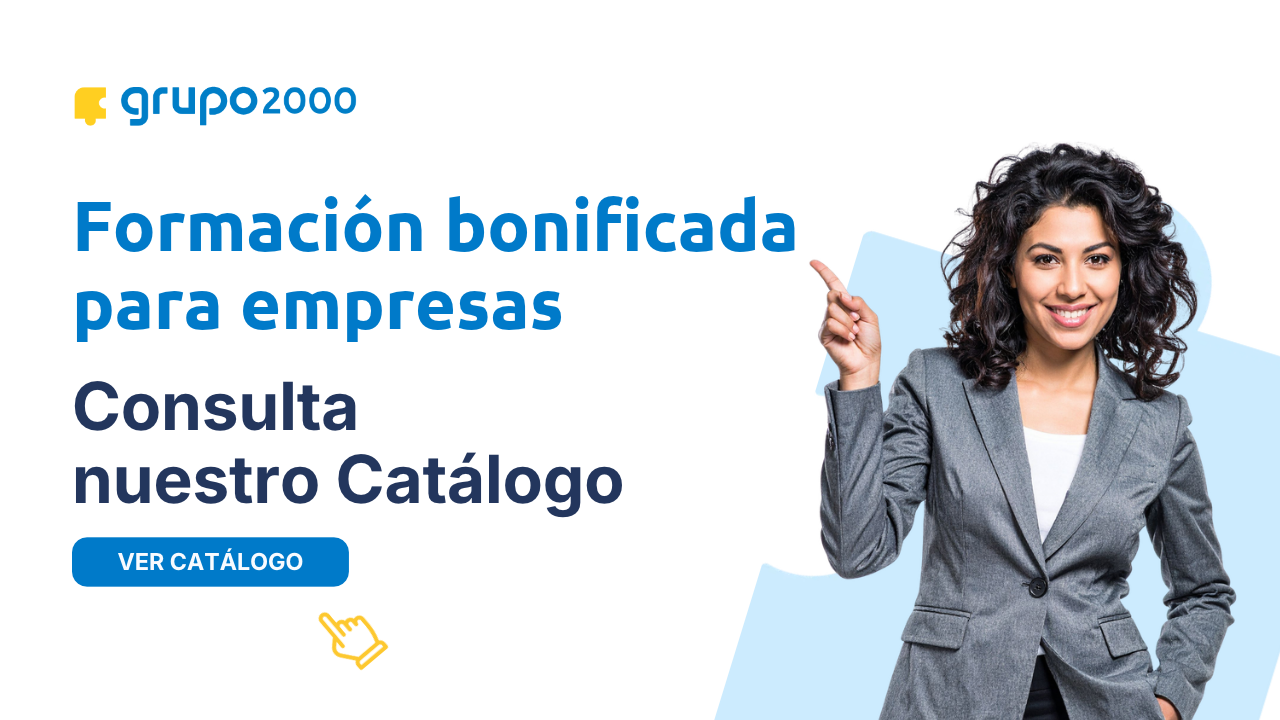 Banner Formación Bonificada