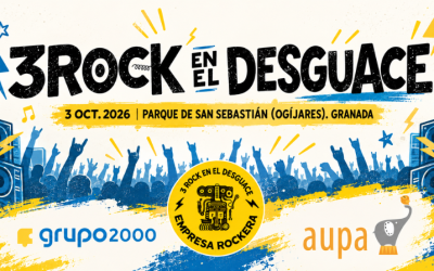 Grupo2000 colabora con Rock en el Desguace 2026 a favor de AÚPA